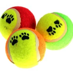 Pelota de Tenis para Perros con Huellitas