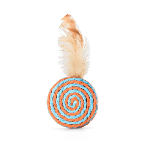 Disco de Cartón con Pluma