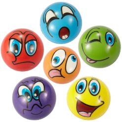 Pelota de Goma con Caras