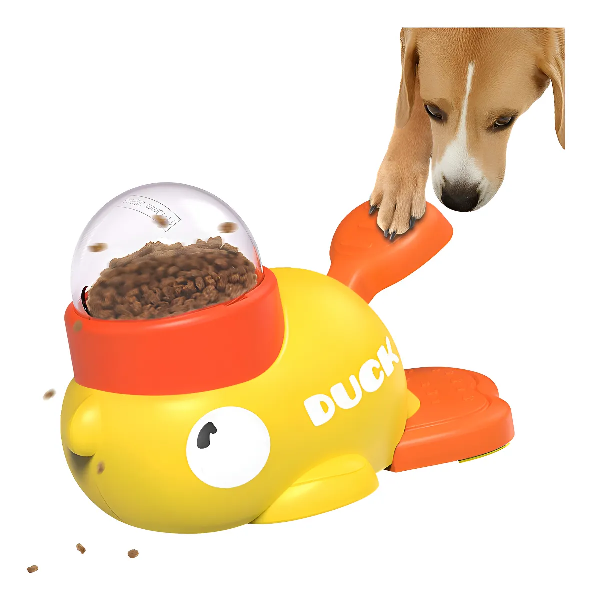 Pato Dispensador de Alimento Interactivo